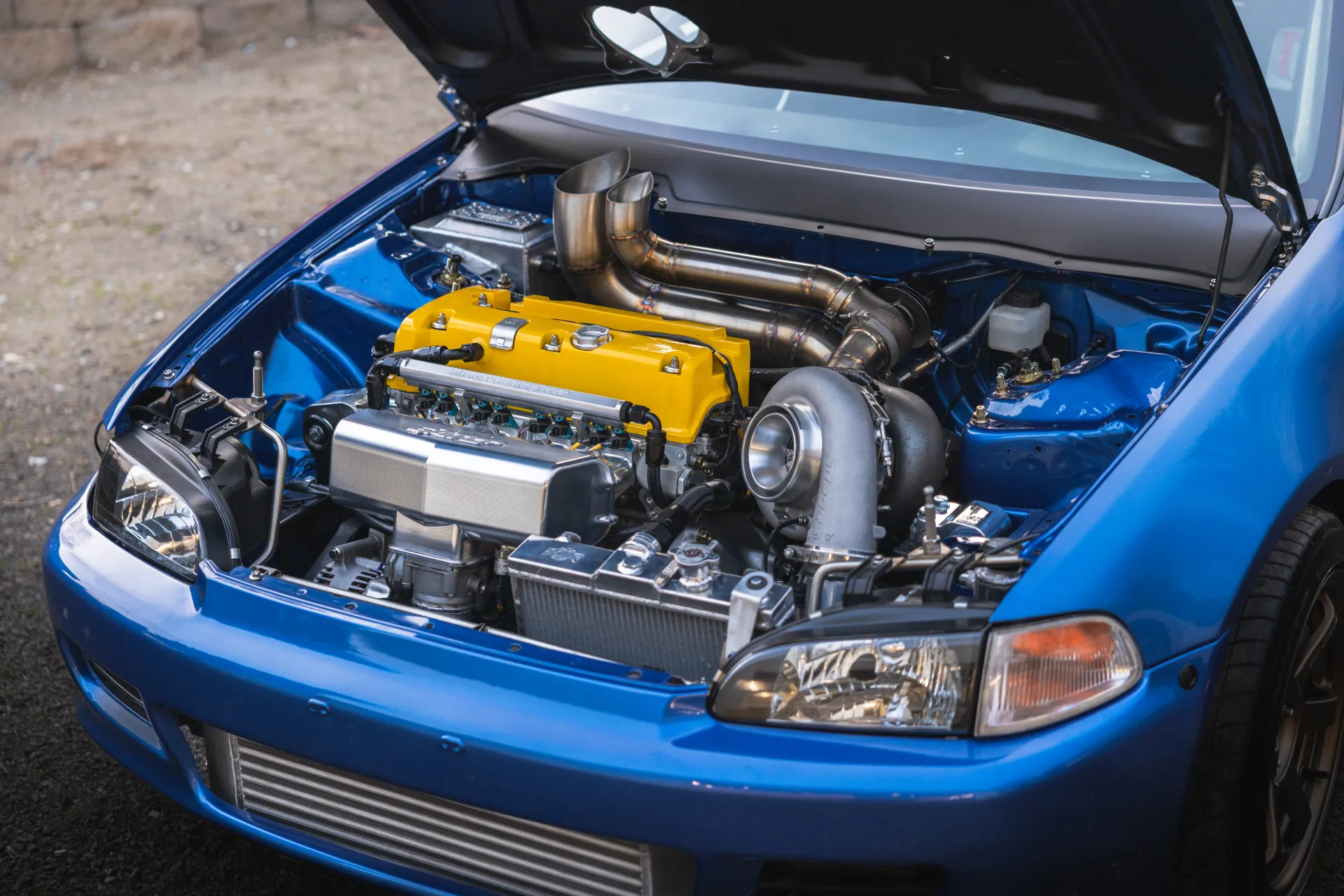 1100hp Honda Civic - Photo 1